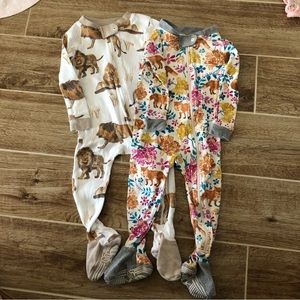 Burt’s bees footie pajamas